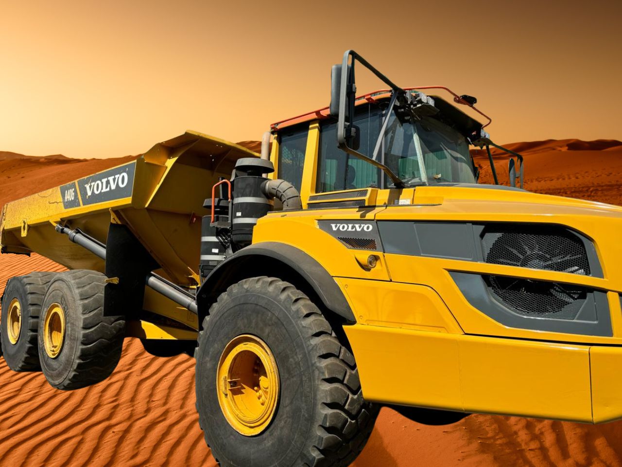 Volvo A40G.