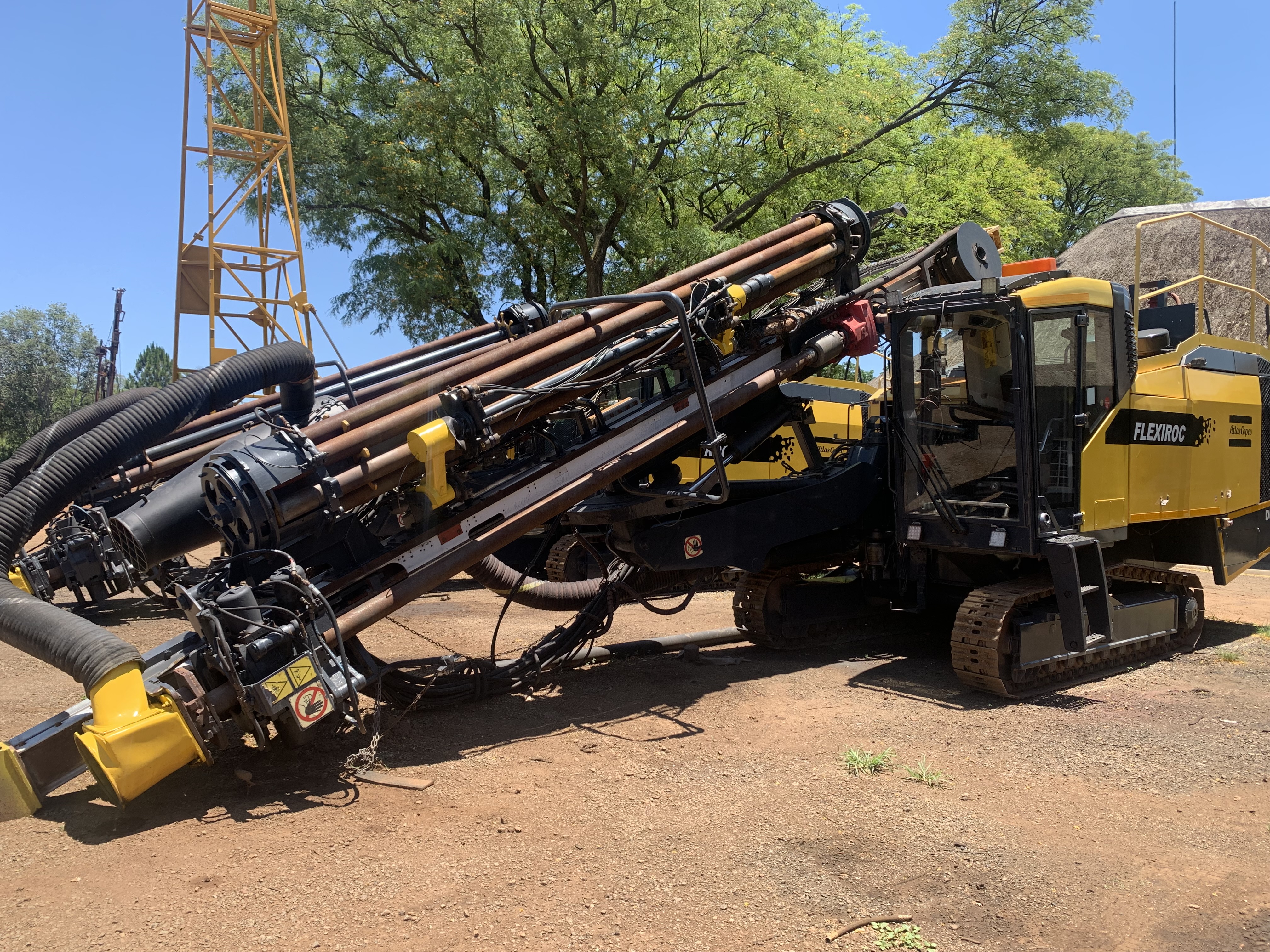 Atlas Copco D60 surface drill rig.