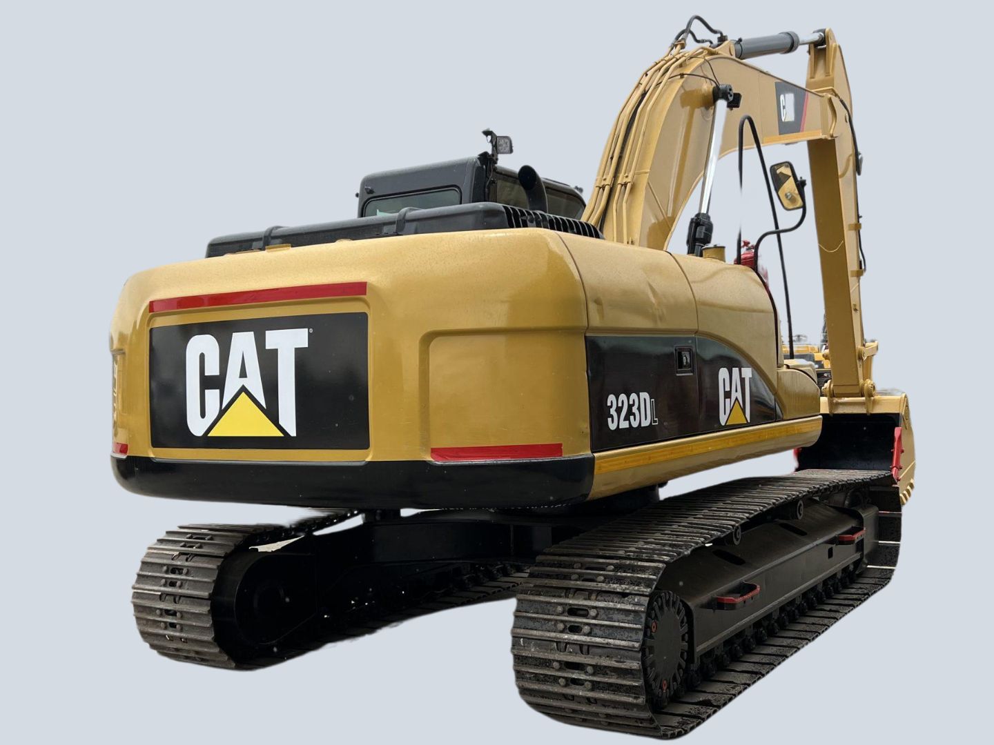 CAT 323D excavator.